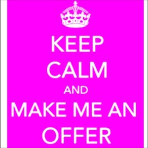 SALE! Bundle 3 items $15 or less and receive a offer for $20 for the bundle.